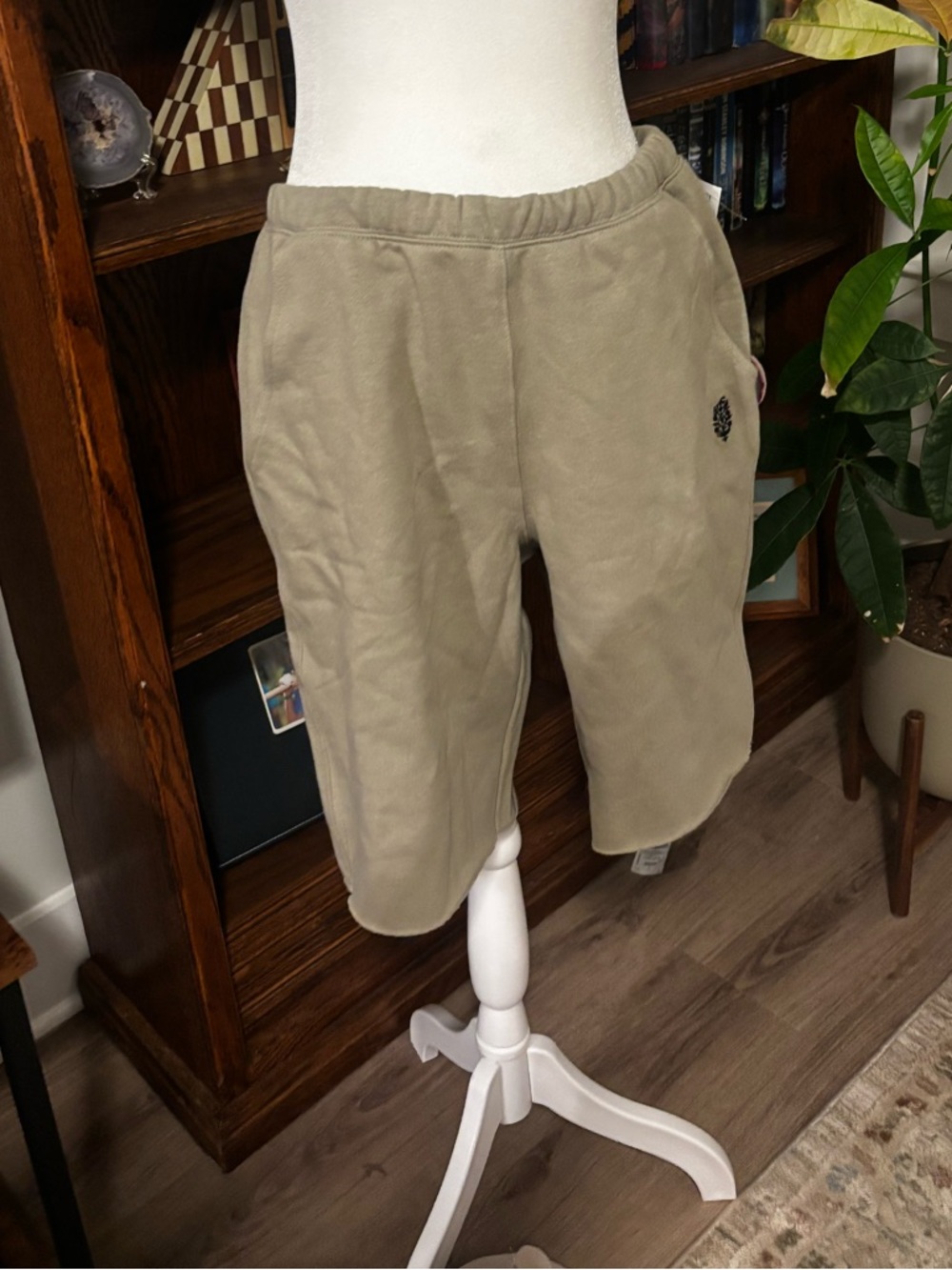 FP Movement by Free People Men's Tan Athletic Fleece Shorts